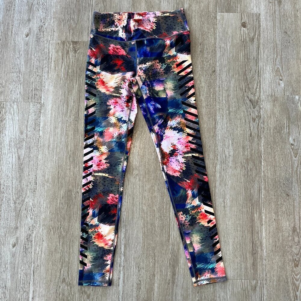 Womens Kyodan Multicolor Printed Leggings - S